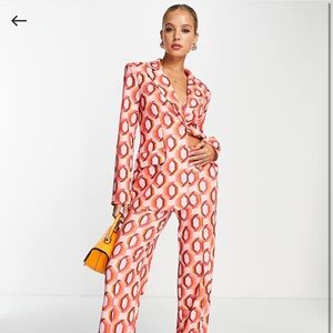 ASOS geo print blazer